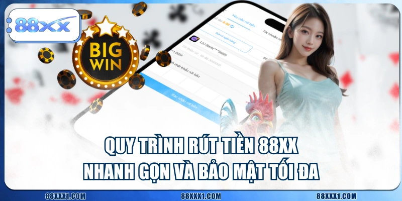 Quy Trình Rút Tiền 88XX Nhanh Gọn Và Bảo Mật Tối Đa